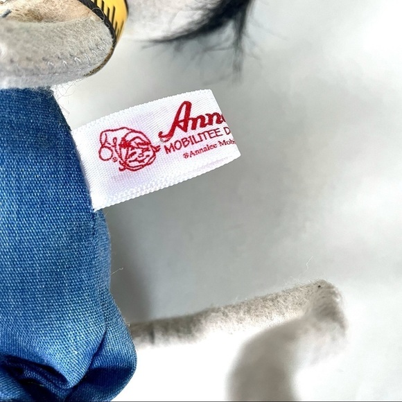 ‘00 ANNALEE Mobilitee Carpenter Handyman Mouse 2000 Hammer Measuring Tape - Picture 7 of 8